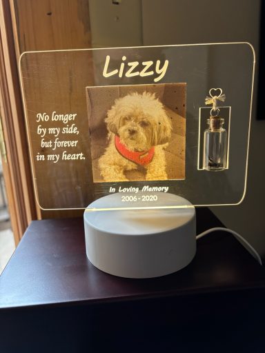 Personalized LED Memorial Keepsake